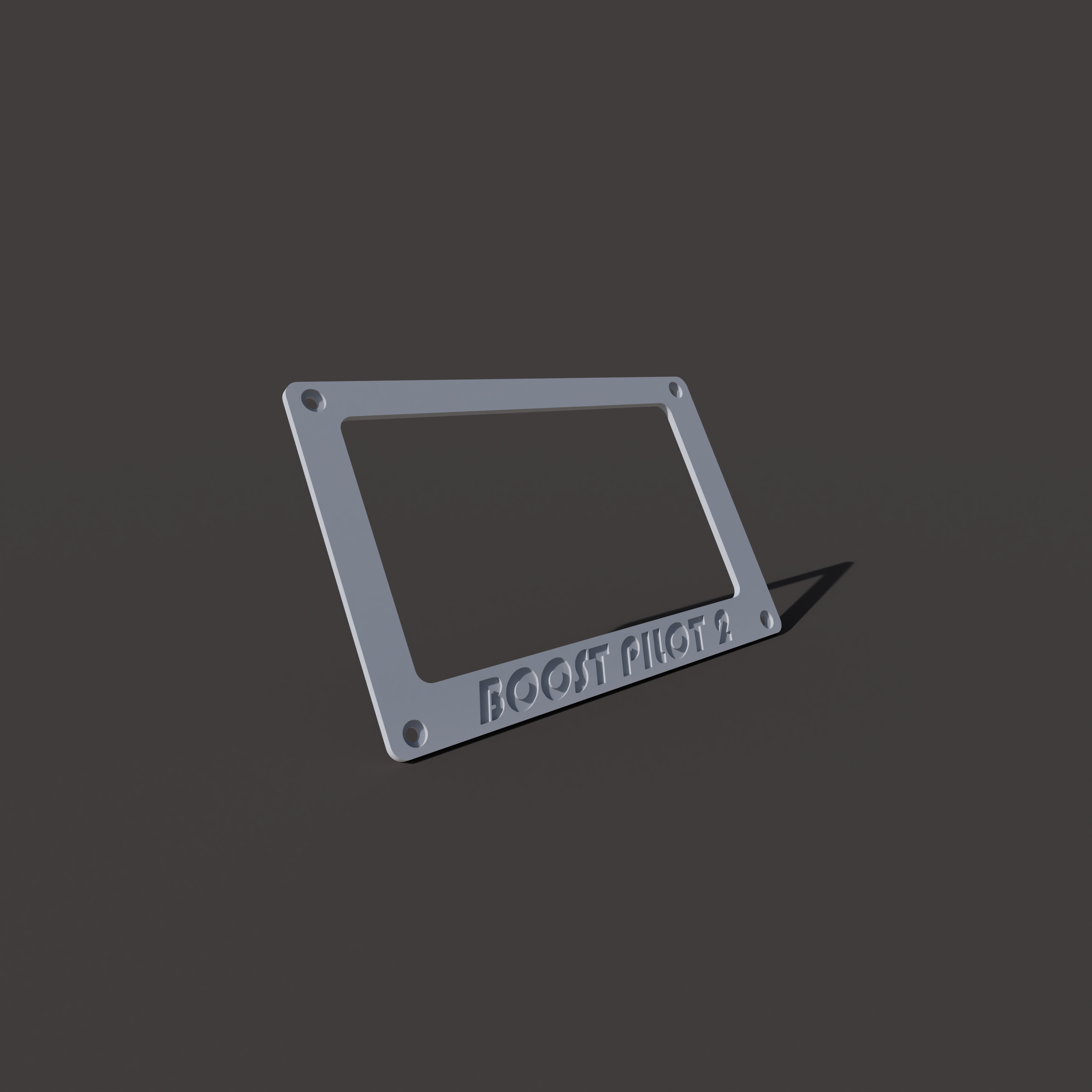 Boost Pilot Carbon Fiber Faceplate